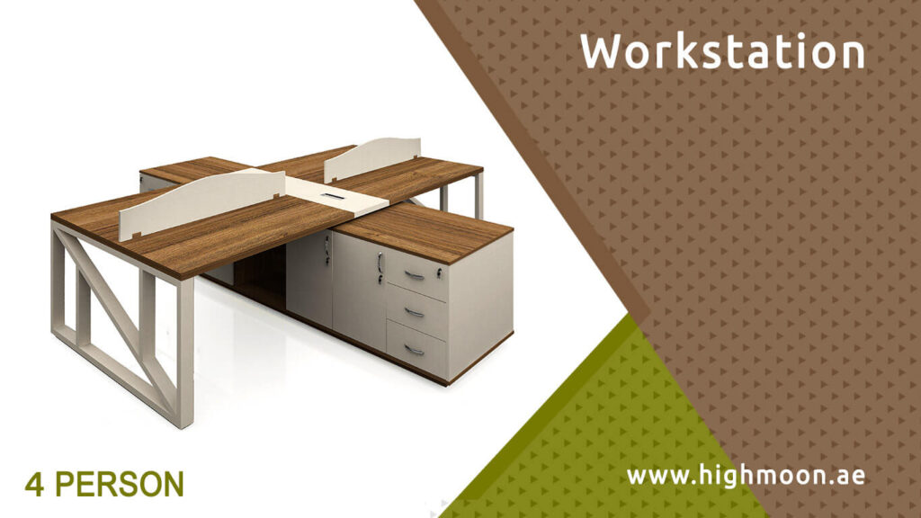 4 PERSON WORKSTATION DUBAI