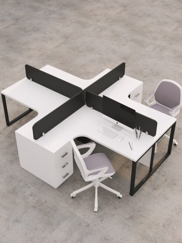 Black and White Workstation