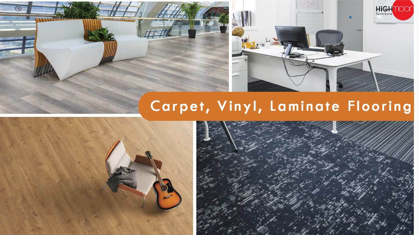 Office chair on laminate floor deals