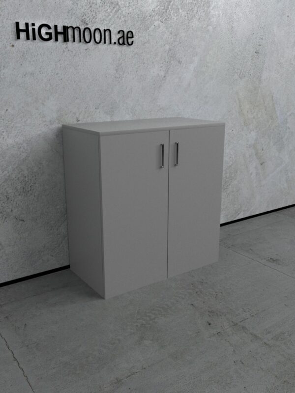 Apple Series 2 Door Low Height Full Grey Cabinet