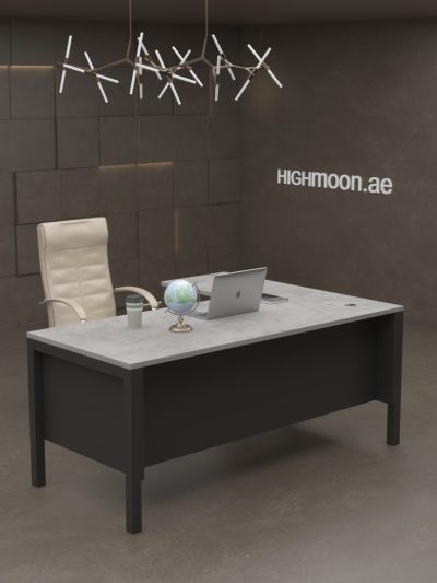 Lemon Economic L Shaped Desk With Black Panel