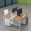 Magnet 2 cluster Workstation With White Leg