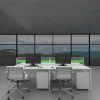 Magnet 4 Cluster Workstation White And Green