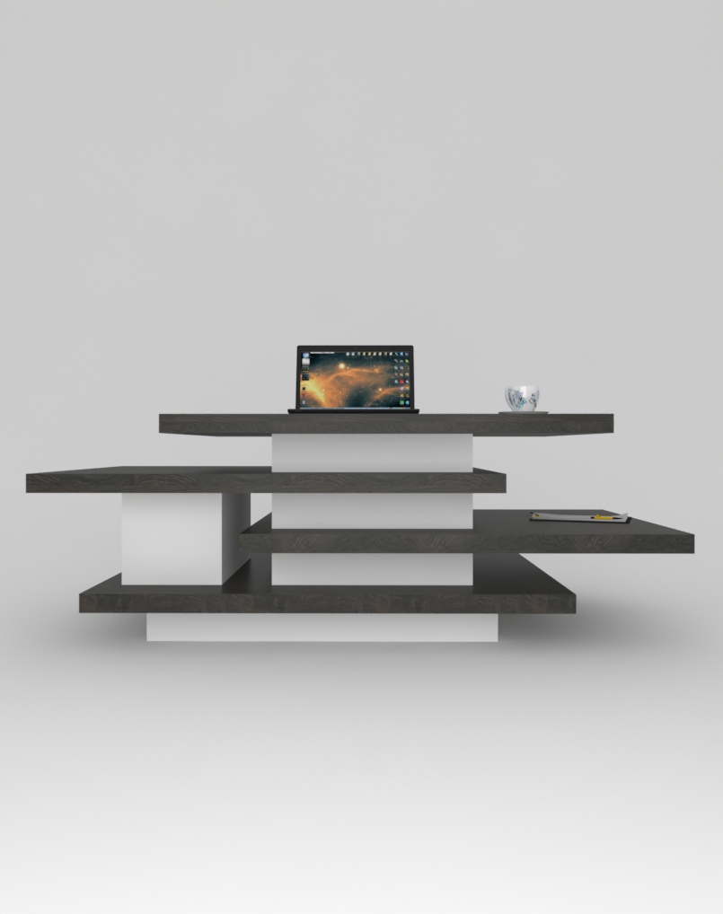 Dust Coffee Table With White Leg Dust Coffee Table With White Leg