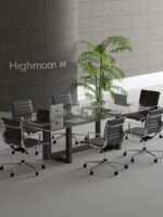 Chases Glass Meeting Table
