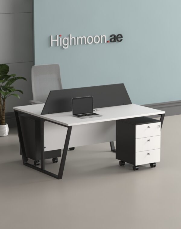Jade Duo Workstation-office furniture dubai