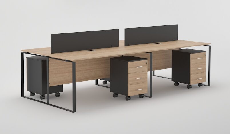 4 person workstation