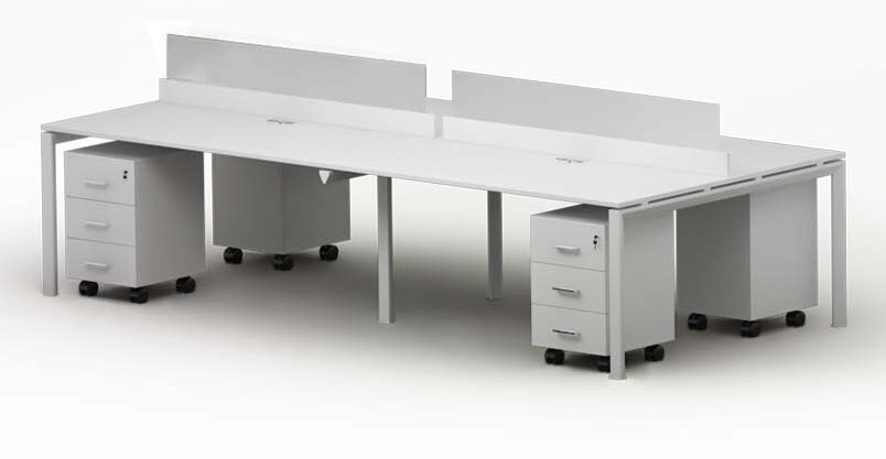 4 person workstation