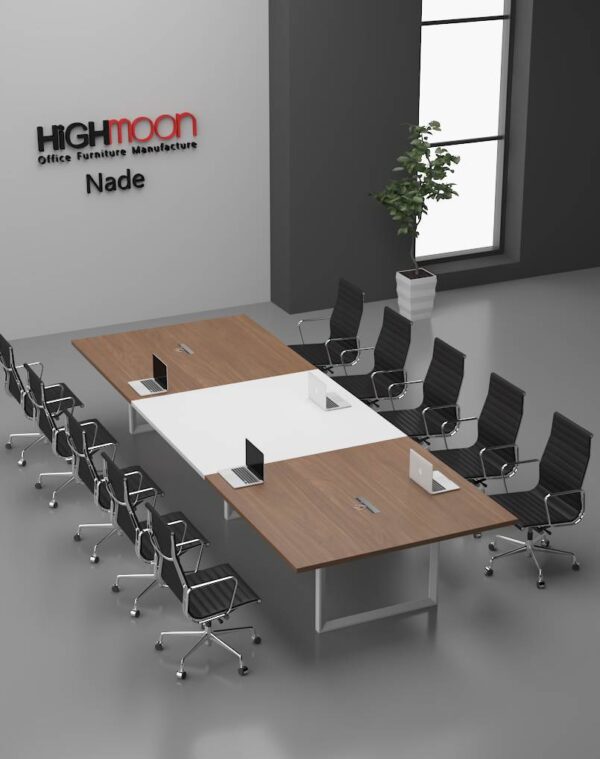 White shop boardroom table