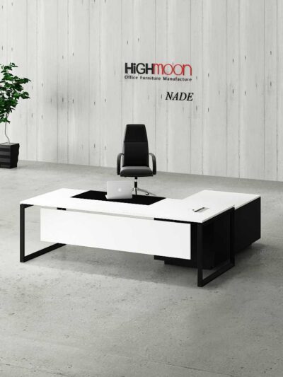 Nade Executive Desk (Black)
