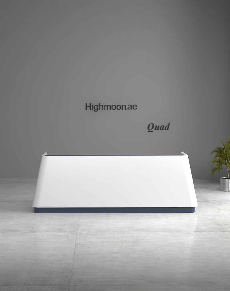 Quad Reception Desk - Highmoon Office Furniture Quad Reception Desk
