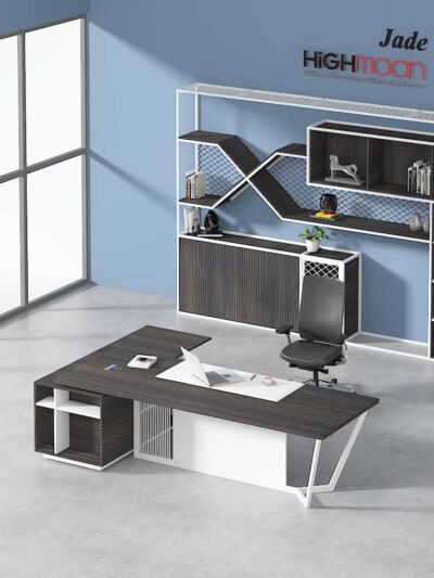 Jade CEO Desk (White Leg)