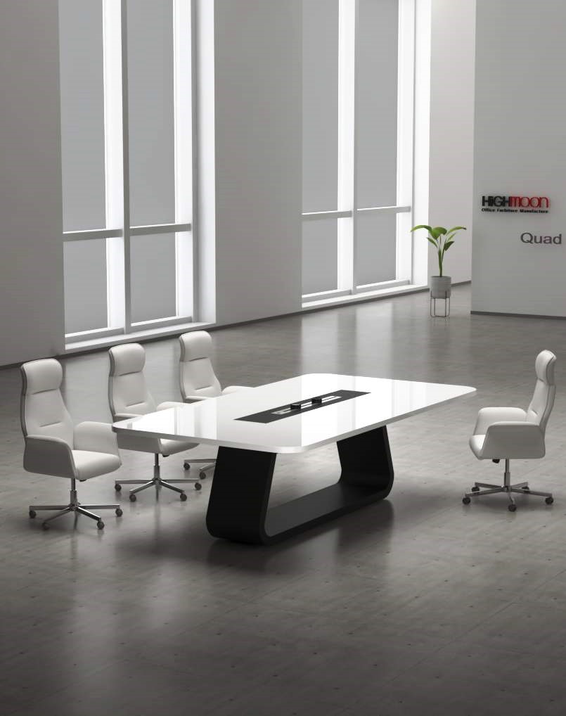 Quad Meeting Table - Highmoon Office Furniture Quad Meeting Table