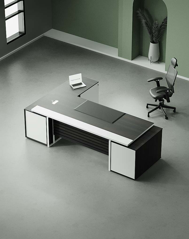 Sync Executive Desk (White Leg)