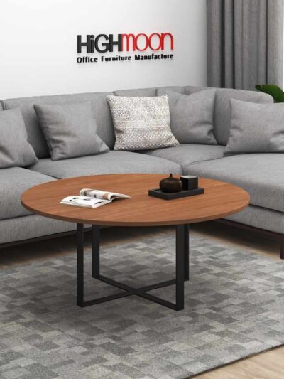 Sync Round Coffee Table (Black)