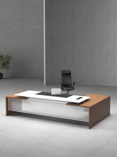 Mars Executive Desk (White Leg)