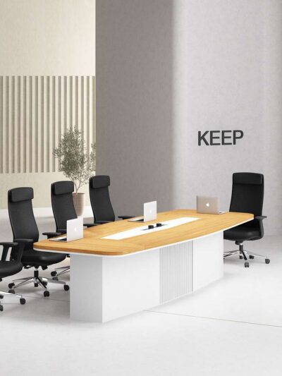 Keep Meeting Table (White Leg)