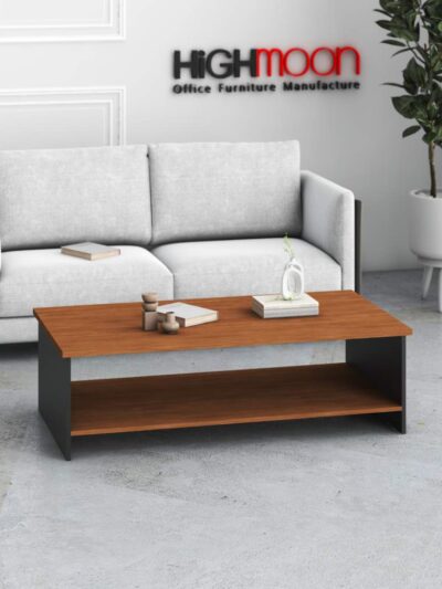 Eco Rectangular Coffee Table (Black Leg)