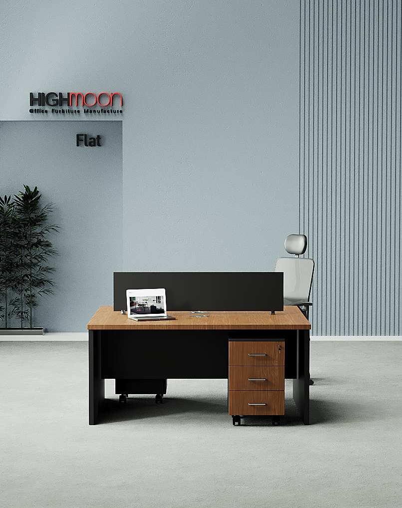 Flat 2 Cluster Workstation- Highmoon Office Furniture